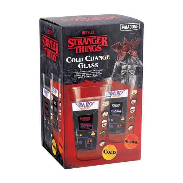 Vaso térmico de cristal paladone stranger things arcade