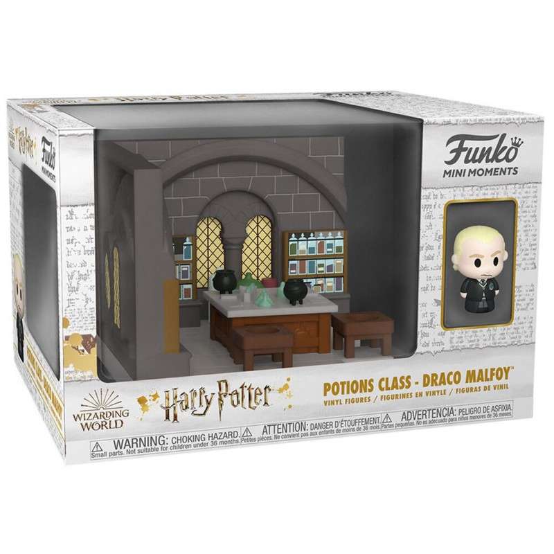 Mini moments funko harry potter aniversario draco malfoy clases de pociones con opcion chase 57362