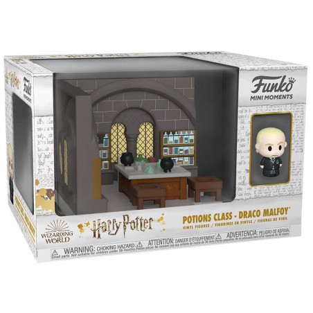 Mini moments funko harry potter aniversario draco malfoy clases de pociones con opcion chase 57362