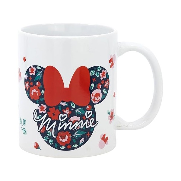 Taza de cerámica de 325 ml en caja regalo de Minnie Mouse