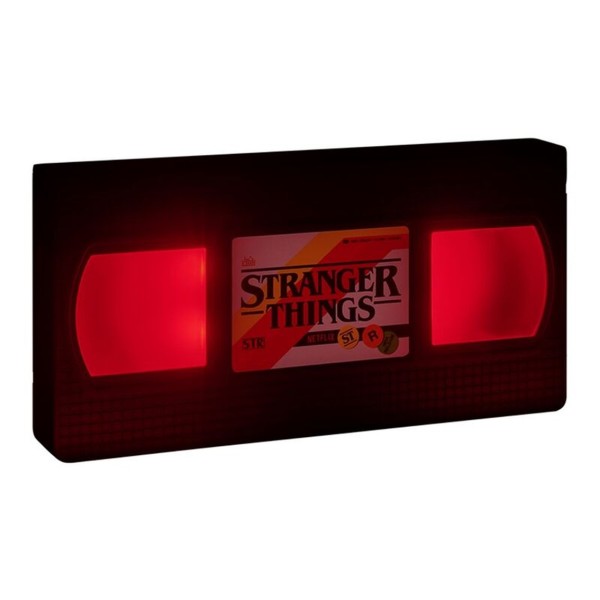 Lampara paladone stranger things vhs logo