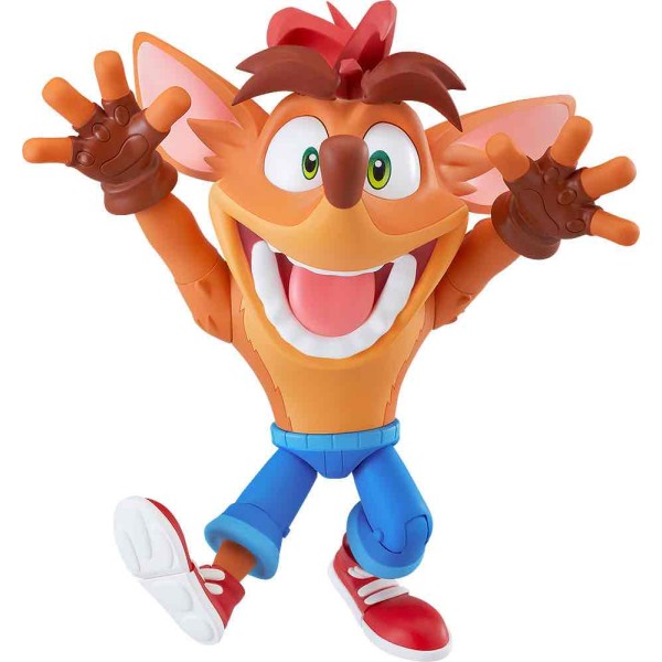 Crash bandicoot figura 12 cm crash bandicoot 4: it's about time nendoroid