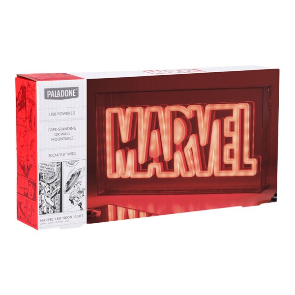 Lámpara paladone marvel logo led neon light