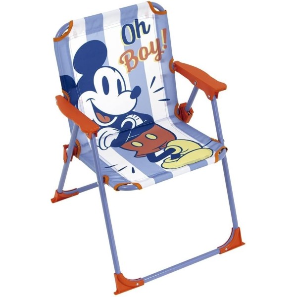 Silla Plegable con Brazos de 38x32x53cm de Disney-Mickey