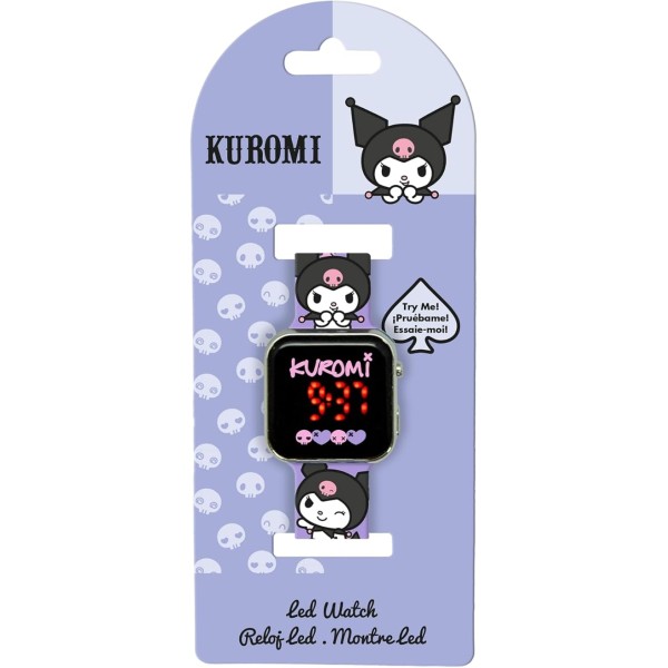 Reloj Led Kuromi