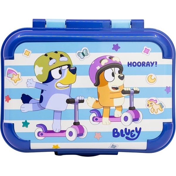 fiambrera de plástico para el almuerzo infantil de Bluey