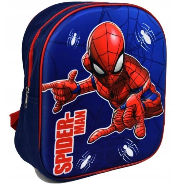 Mochila Infantil 3D Marvel Spiderman 30x26x10 cm