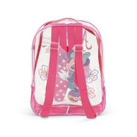Mochila De Playa Transparente De 31X25X23Cm De Minnie