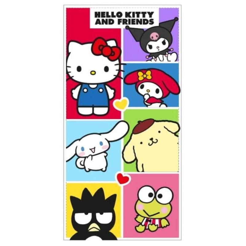 Toalla Microfibra Hello Kitty 70x140cm