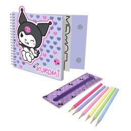 Set Colorear Kuromi Hello Kitty