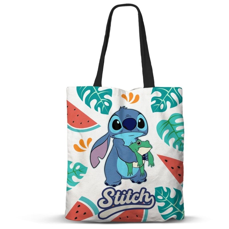 Bolsa Shopping Frog Stitch Disney 40x33x1cm.