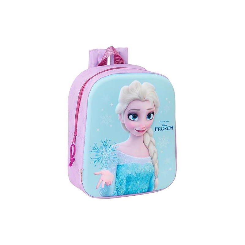 Mochila de Guardería 3D Safta FROZEN 3D 22x10x27 cm