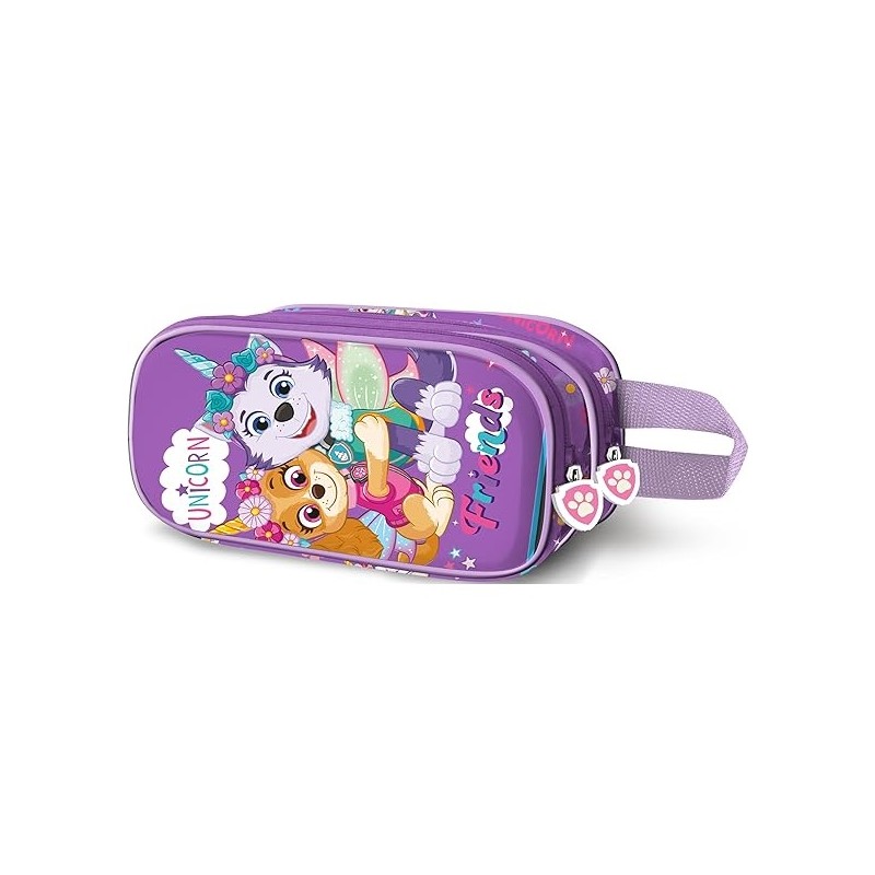 Estuche Portatodo 3D Doble Karactermania La Patrulla Canina Magic 22 x 10 cm