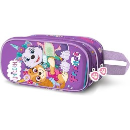 Estuche Portatodo 3D Doble Karactermania La Patrulla Canina Magic 22 x 10 cm