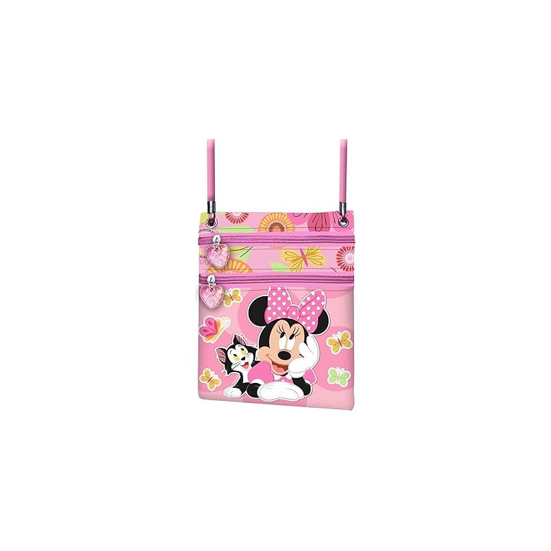 Bolso Action Vertical Unisex Kids Disney Minnie Mouse 4x15x17 cm