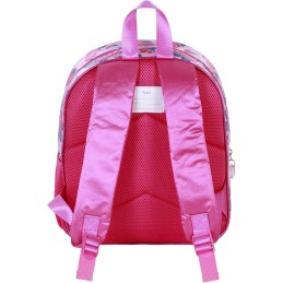 Mochila 3D Elite Disney Princesas Flowers 25 x 30 cm