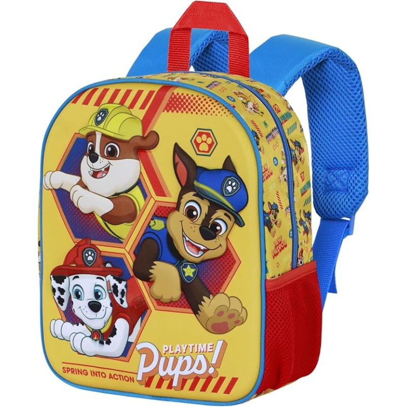 Mochila 3D Elite Paw Patrol La Patrulla Canina Playful 26 x 31 cm
