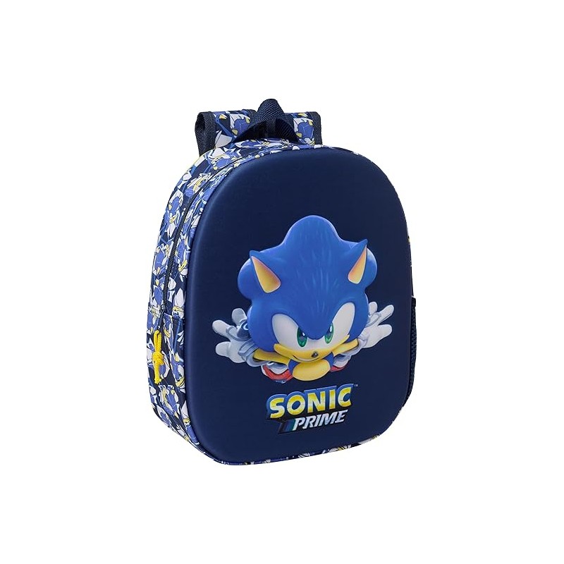 Mochila 3D SONIC CITY 27x10x33 cm