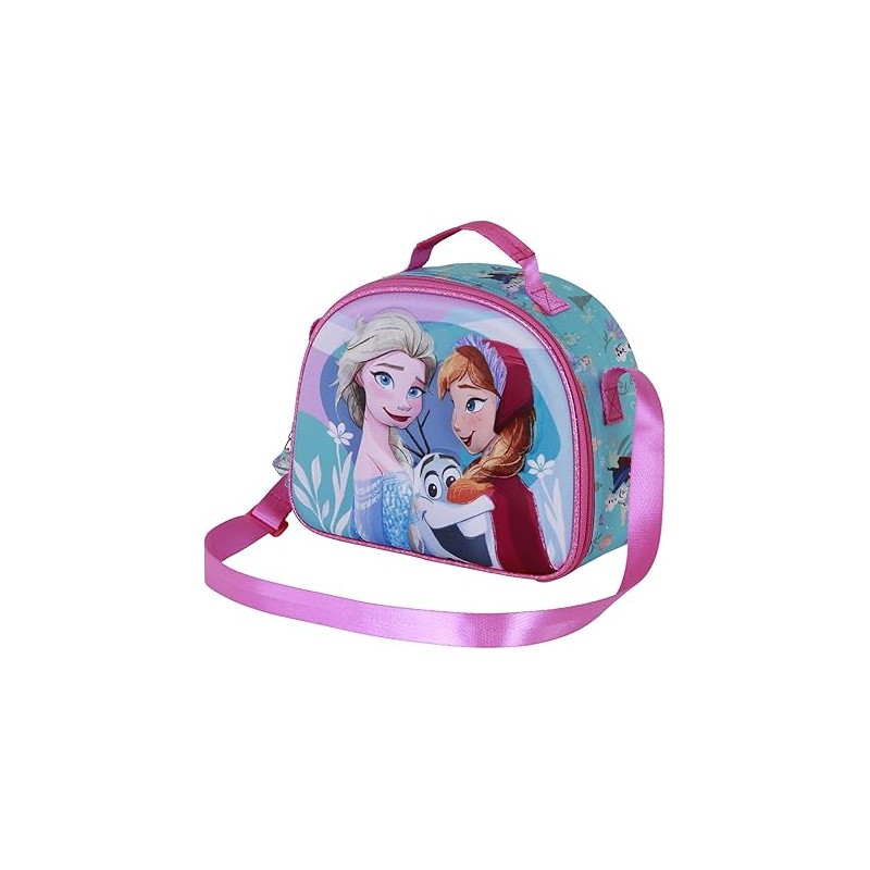 Bolsa Portamerienda 3D Disney Frozen 2 Family 26 x 20 cm