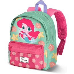 Mochila Preescolar Joy Disney Ariel Fork 22 x 27 cm