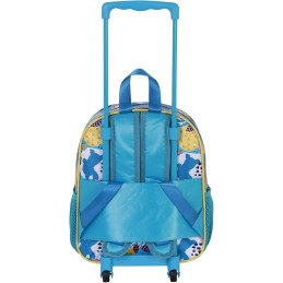 Mochila 3D con Ruedas Pequeña Disney Lilo y Stitch Colors 26 x 34 cm,