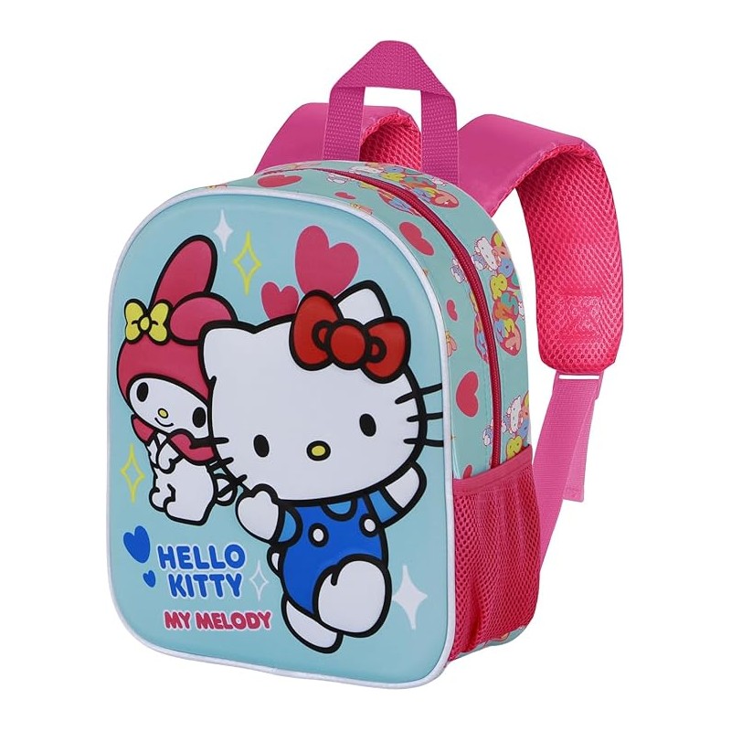 Mochila 3D Elite Sanrio Hello Kitty Friendship 25 x 30 cm
