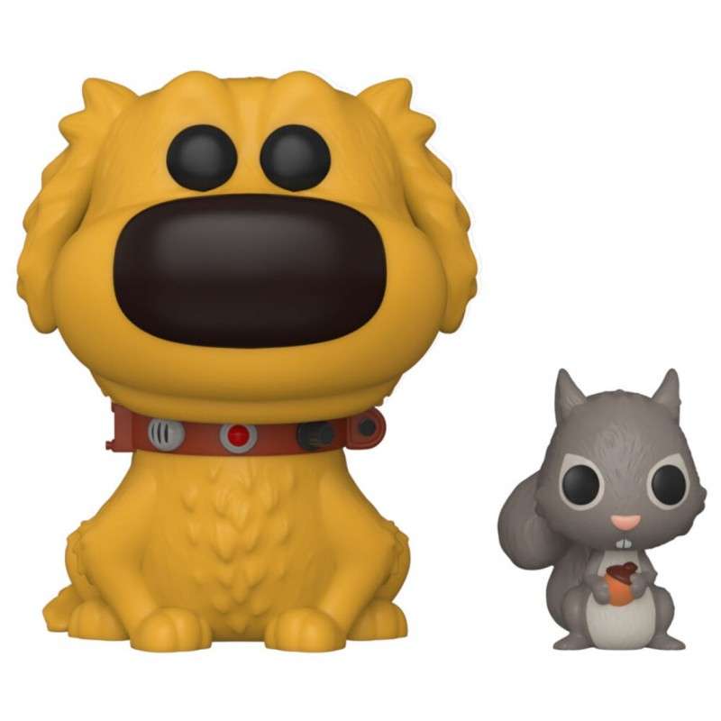 Funko pop disney up dug days dug & ardilla 57384