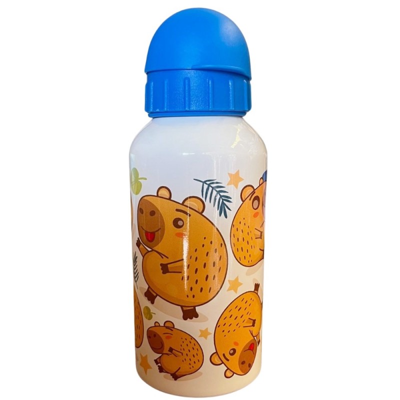 Botella Aluminio Pequeña 400ml Capibara