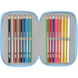 Plumier Escolar con 37 Útiles Incluidos BLUEY Let's Play 12.5x5.5x19.5 cm