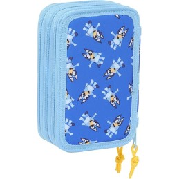 Plumier Escolar con 37 Útiles Incluidos BLUEY Let's Play 12.5x5.5x19.5 cm