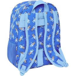 Mochila Infantil Animada Adaptable a Carro BLUEY LET'S PLAY 26x11x34 cm