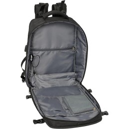 Mochila de Viaje en Cabina, para Portátil 15,6'' REAL MADRID 3ª EQUIPACIÓN 24/25 29x19x44 cm