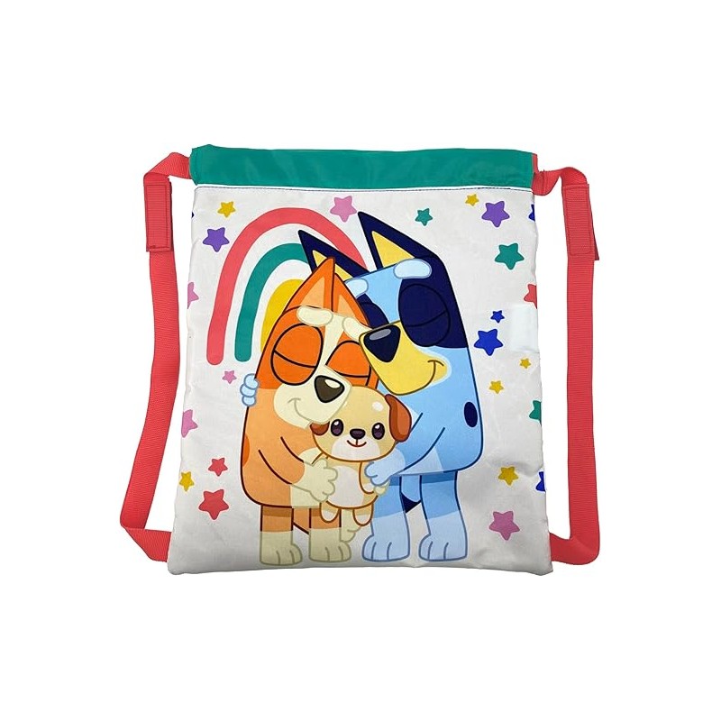 Saco Mochila Bluey 30x35cm