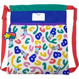 Saco Mochila Bluey 30x35cm