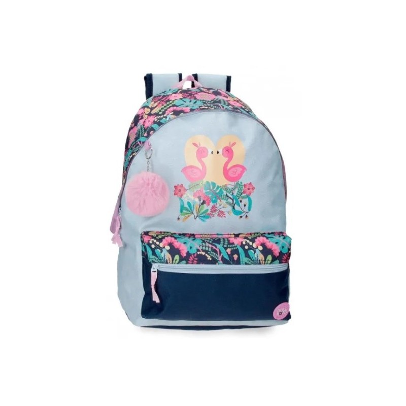 Mochila Escolar Roll Road Flamenco 44cm