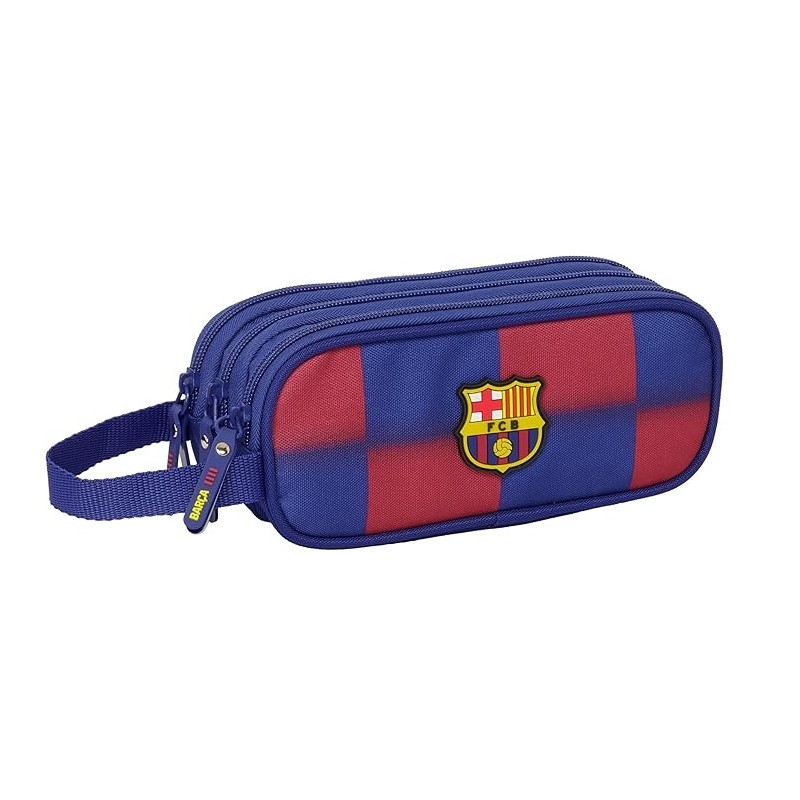 Portatodo Triple F.C.Barcelona 21x7x8.5cm.