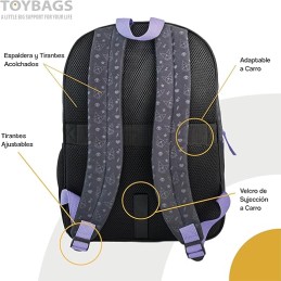 Mochila Doble Compartimento Kuromi