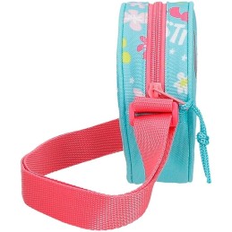 Bolso Bandolera Disney Aloha Stitch Azul 14x14x4 cm