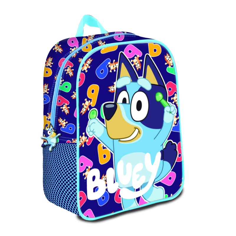 Mochila Mediana 3D Bluey Miniplay 31Cm