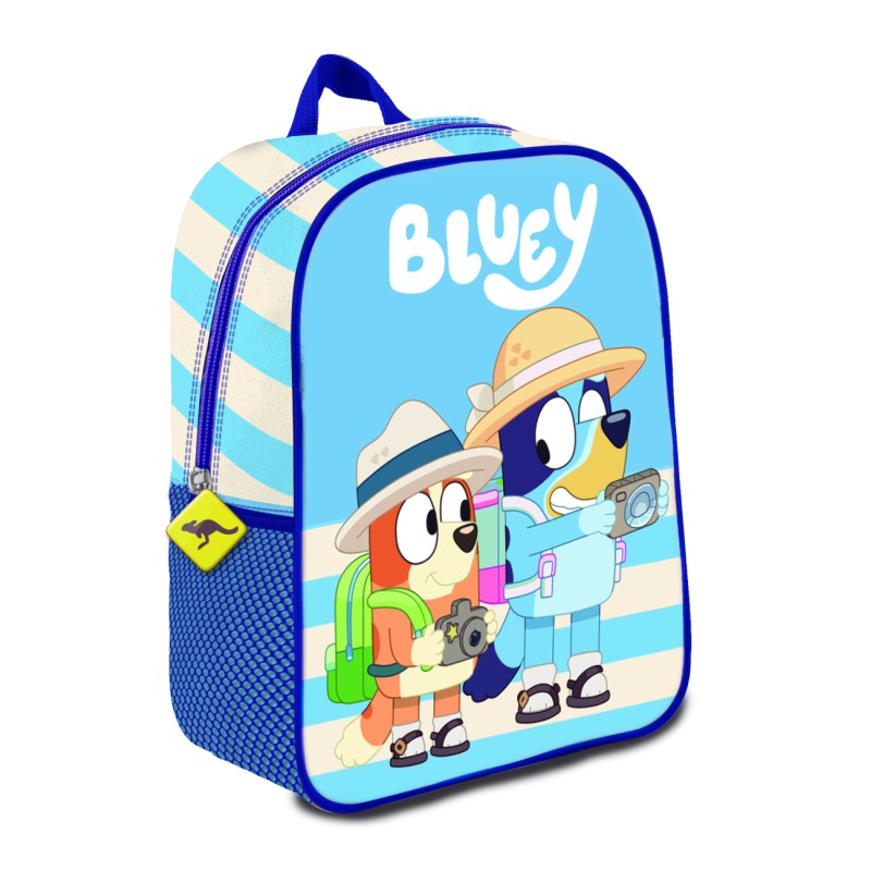 Mochila Mediana 3D Bluey Turist 31Cm