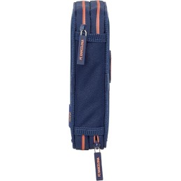 Plumier Doble Escolar Niño, Estuche con Colores, con 29 Útiles Incluidos F.C.BARCELONA 2ª EQUIPACIÓN 12.5x4x19.5 cm