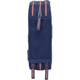Plumier Triple Estuche Escolar con 37 Útiles Incluidos F.C.Barcelona 2ª EQUIPACIÓN 12.5x5.5x19.5 cm