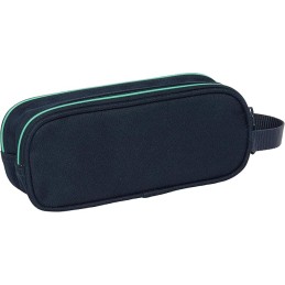 Portatodo Doble Niño REAL MADRID 2ª EQUIPACIÓN 25/26 21x6x8 cm