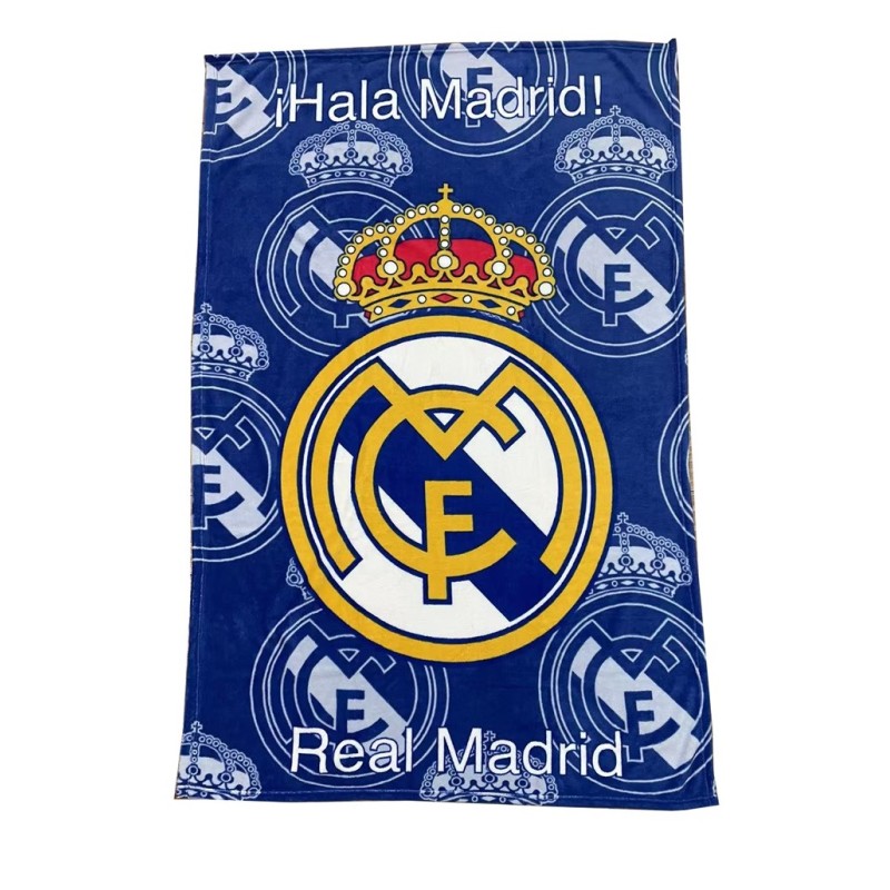 MANTA CORALINA REAL MADRID FC CORALINA 100x150CM