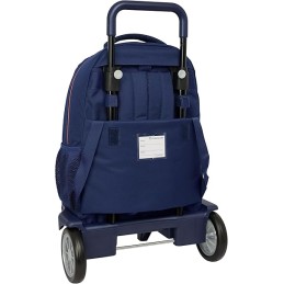Mochila Grande con Ruedas, Compact Evolución, Extraíble F.C.BARCELONA 2ª EQUIPACIÓN 33x22x45 cm