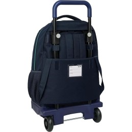 Mochila Grande con Ruedas, Compacta, Extraíble REAL MADRID 2ª EQUIPACIÓN 25/26 33x22x45 cm