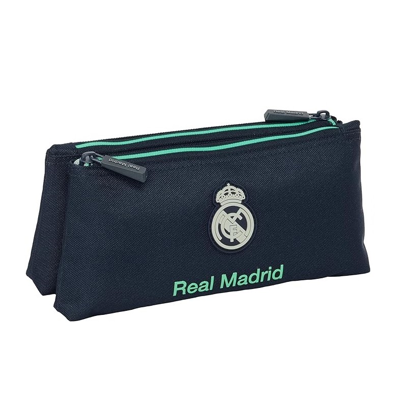Neceser con Cremallera Simple Real Madrid 2ª EQUIPACIÓN 25/26 22x8x10 cm