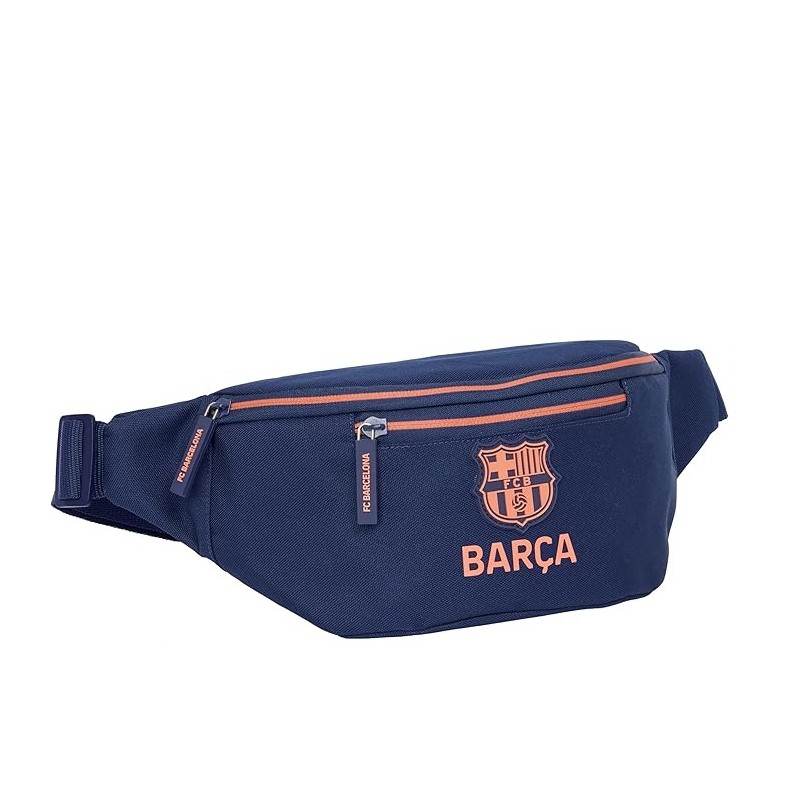 Riñonera con Bolsillo Exterior F.C.Barcelona 2ª EQUIPACIÓN 23x9x12 cm