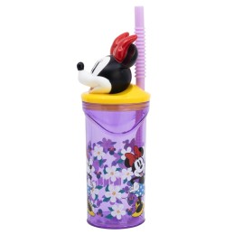 Vaso Figurita 3D 360ml Minnie Sunshine