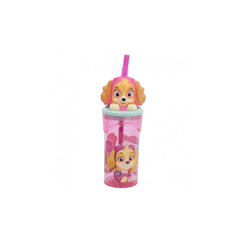 Vaso Figurita 3D 360ml Patrulla Canina